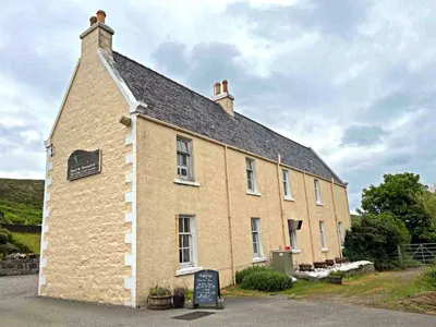 Langass lodge hotel on North Uist